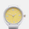 Anillo de reloj amarillo Anillo de reloj amarillo
