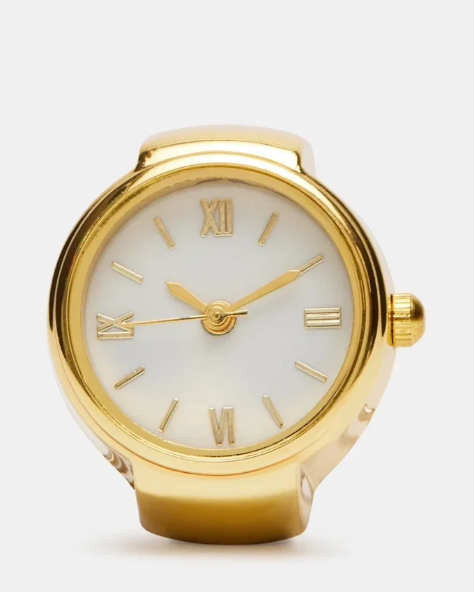Anillo de reloj blanco