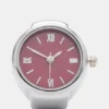Anillo de reloj rojo