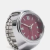 Anillo de reloj rojo