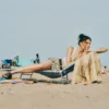 Arwen de cuero marrón