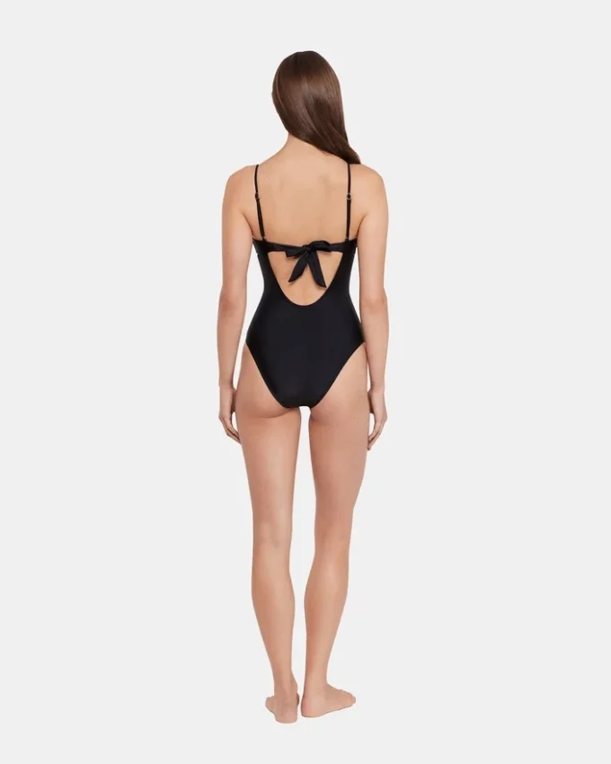 Bañador de una pieza Sleek ‘N Chic negro