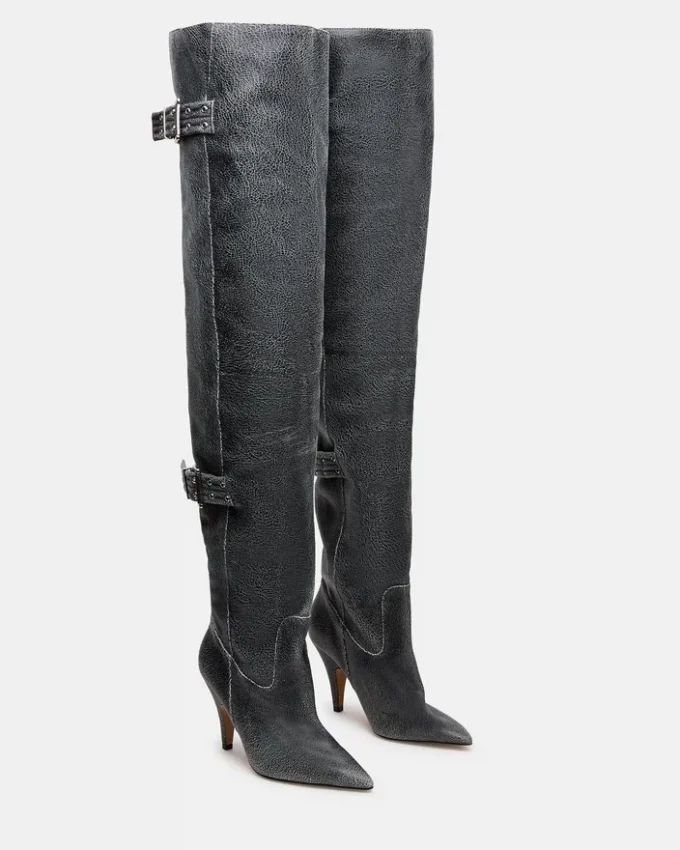 Baddie Black Distressed Baddie Black Distressed