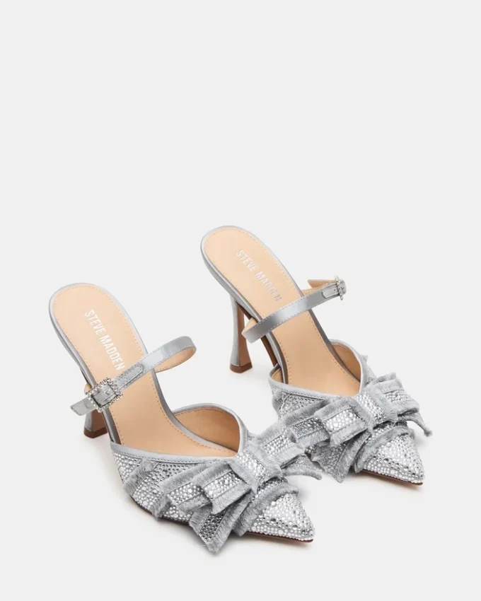 Baylin Gris Satinado con Strass Baylin Gris Satinado con Strass