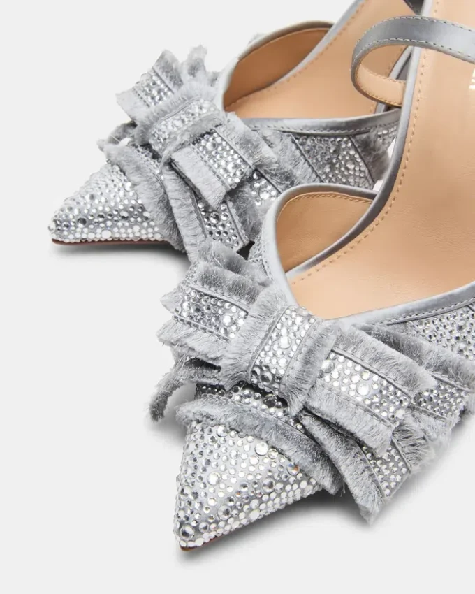 Baylin Gris Satinado con Strass Baylin Gris Satinado con Strass
