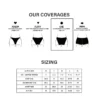 Partes de abajo de bikini Sleek ‘N Chic en negro Partes de abajo de bikini Sleek ‘N Chic en negro