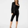 Blazer de lentejuelas Payton Negro Blazer de lentejuelas Payton Negro