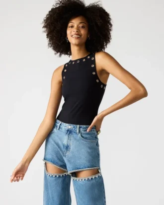 Body Nico Grommet Negro