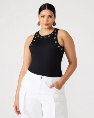 Body Nico Grommet Negro