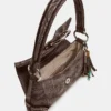 Bolso Albany de denim color canela Bolso Albany de denim color canela