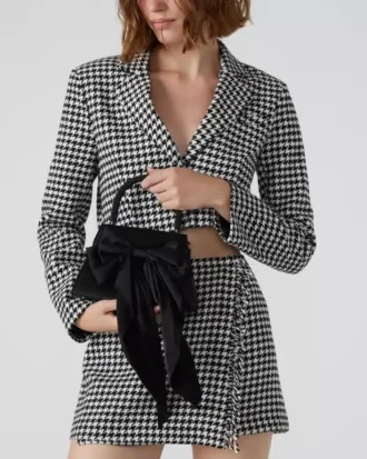 Bolso Cosette de satén negro