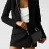 Bolso Juliana en charol negro