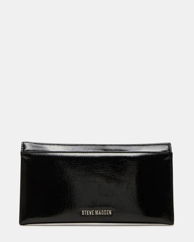 Bolso Juliana en charol negro