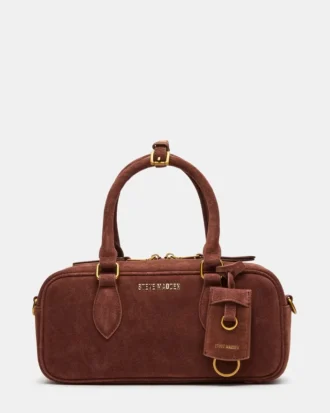 Bolso Merit de gamuza color castaño Bolso Merit de gamuza color castaño
