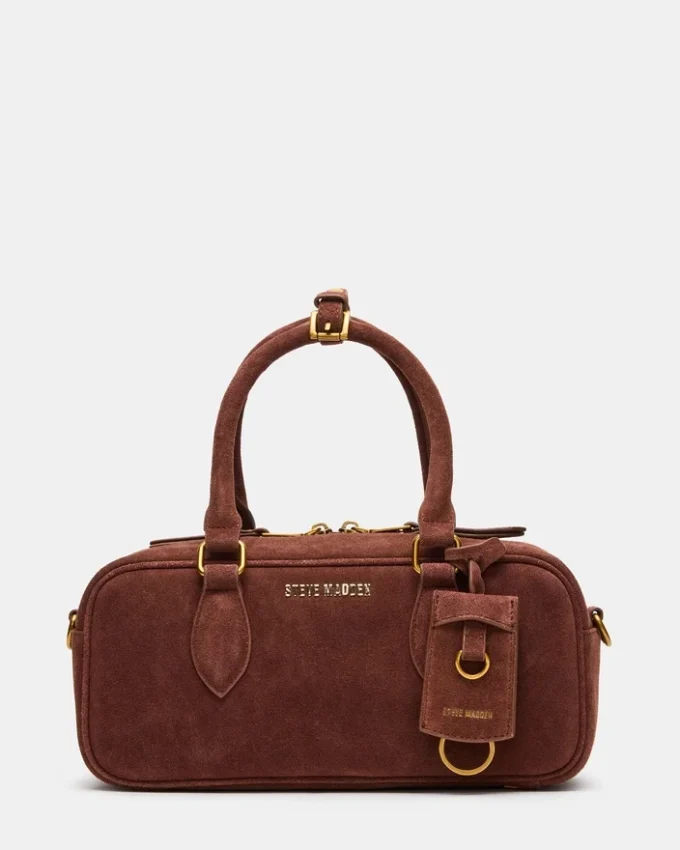 Bolso Merit de gamuza color castaño Bolso Merit de gamuza color castaño