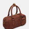 Bolso Merit de gamuza color castaño Bolso Merit de gamuza color castaño