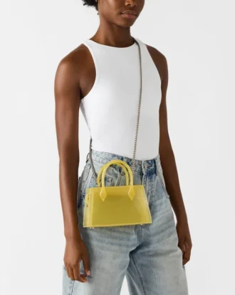 Bolso Peach Jelly amarillo