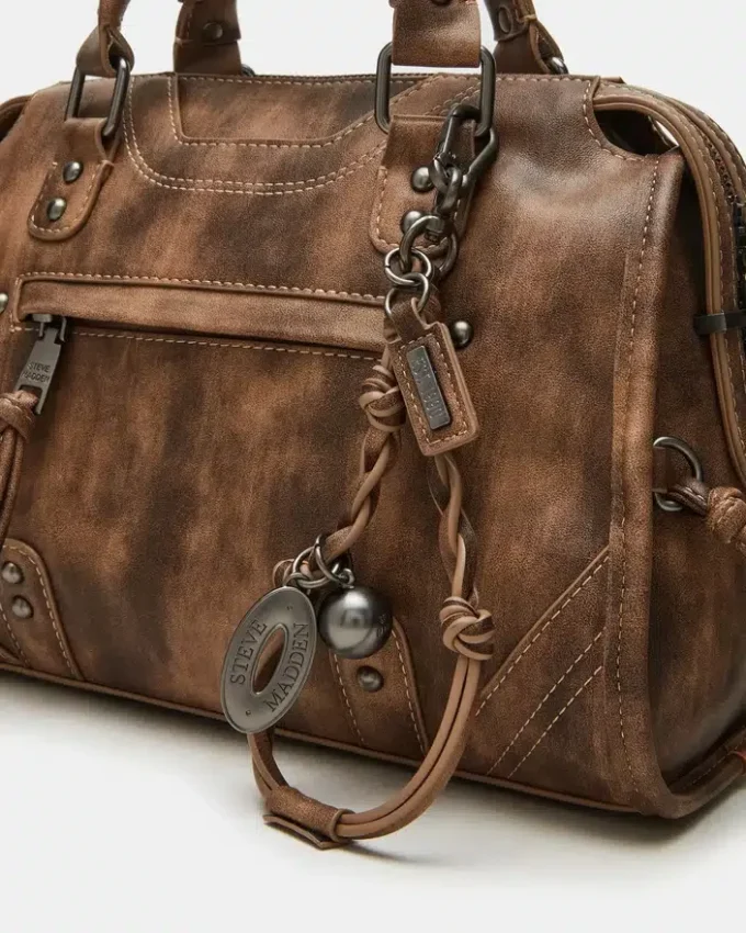Bolso Riggs Marrón Desgastado Bolso Riggs Marrón Desgastado