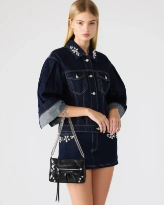 Bolso Sky Negro/Plata
