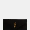Bolso Smooth de terciopelo negro Bolso Smooth de terciopelo negro