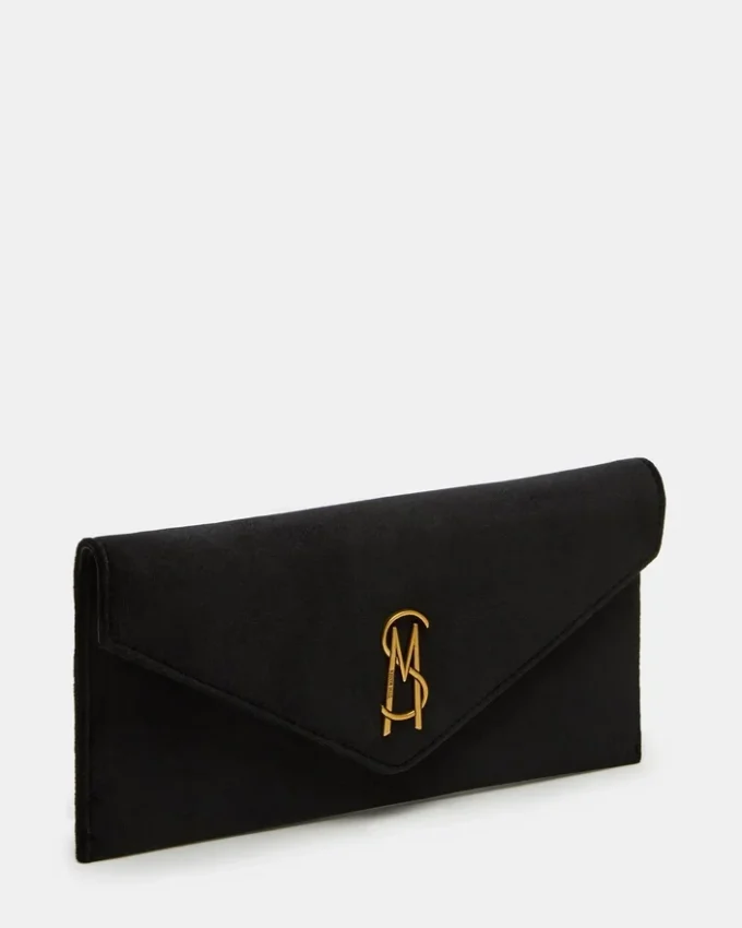 Bolso Smooth de terciopelo negro Bolso Smooth de terciopelo negro