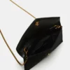 Bolso Smooth de terciopelo negro Bolso Smooth de terciopelo negro