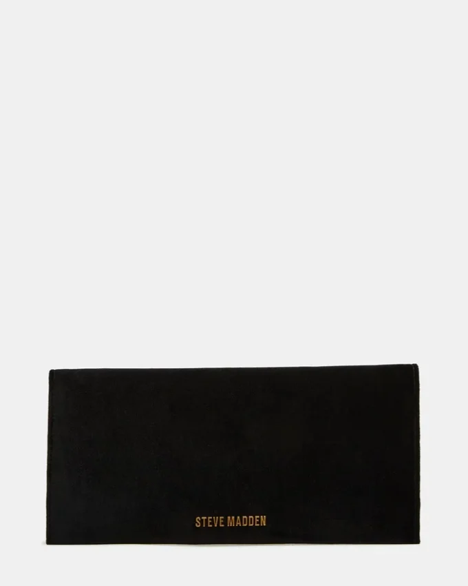 Bolso Smooth de terciopelo negro Bolso Smooth de terciopelo negro