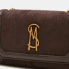Bolso tejido Larisa color chocolate Bolso tejido Larisa color chocolate