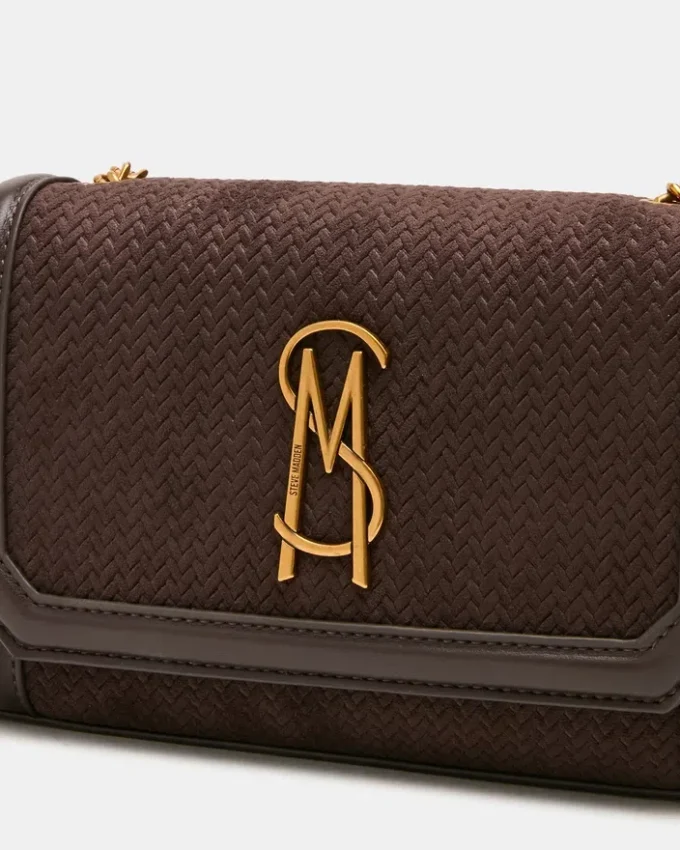 Bolso tejido Larisa color chocolate Bolso tejido Larisa color chocolate