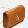 Bolso tejido Larisa en color tabaco Bolso tejido Larisa en color tabaco