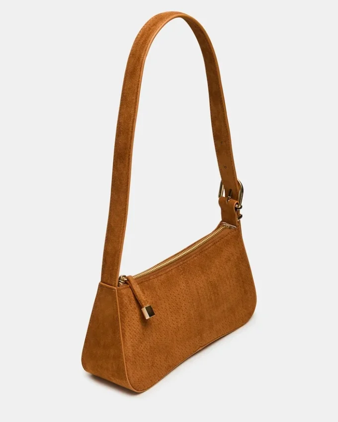 Bolso tejido Tanzie color tabaco Bolso tejido Tanzie color tabaco