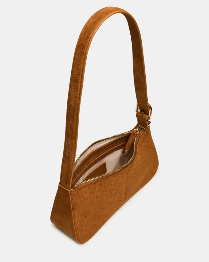 Bolso tejido Tanzie color tabaco Bolso tejido Tanzie color tabaco