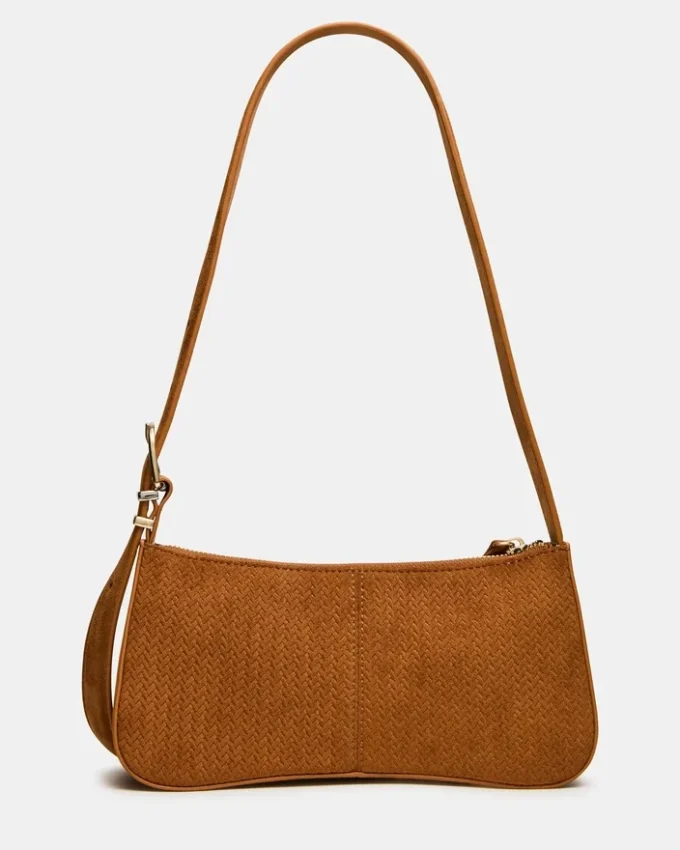 Bolso tejido Tanzie color tabaco Bolso tejido Tanzie color tabaco