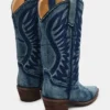 Botas de tela vaquera Albany de pantorrilla ancha Botas de tela vaquera Albany de pantorrilla ancha