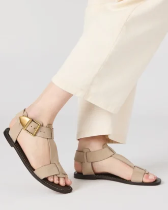 Brazinn de nubuck gris pardo