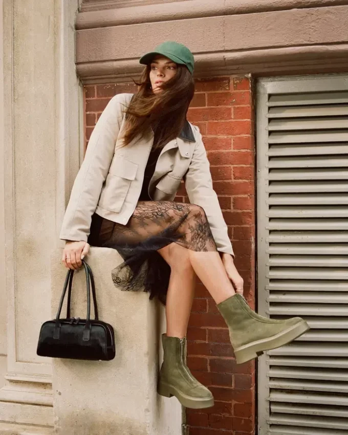 Jones Olive Suede Jones Olive Suede