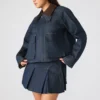Chaqueta Justina Barn en índigo oscuro
