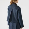 Chaqueta Justina Barn en índigo oscuro