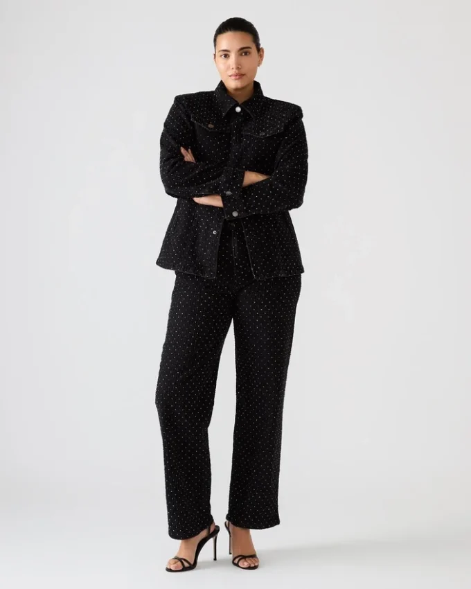 Chaqueta Parc Crystal negra