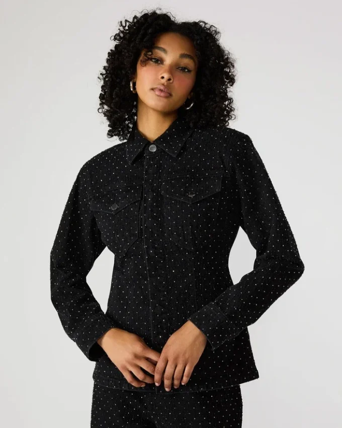 Chaqueta Parc Crystal negra