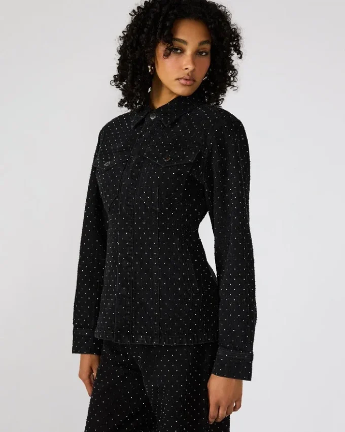 Chaqueta Parc Crystal negra