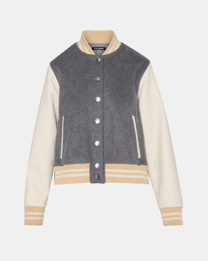Chaqueta Rooney Gris jaspeado