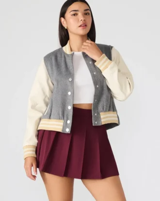 Chaqueta Rooney Gris jaspeado