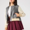 Chaqueta Rooney Gris jaspeado