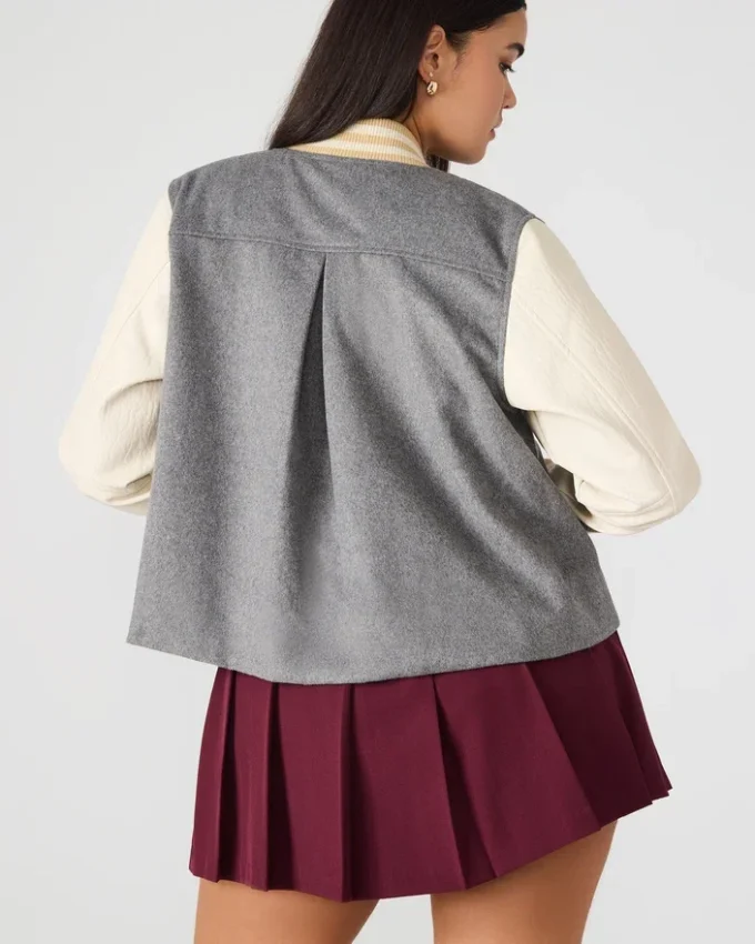 Chaqueta Rooney Gris jaspeado