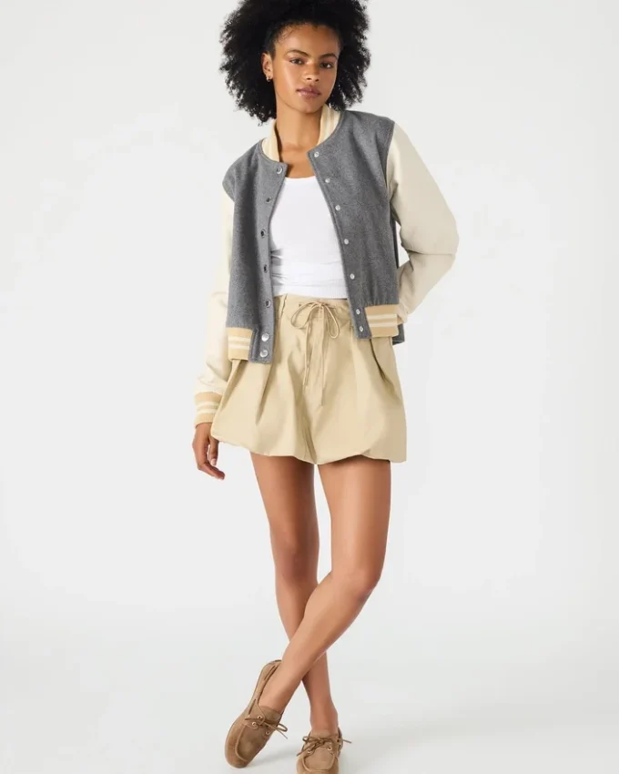 Chaqueta Rooney Gris jaspeado