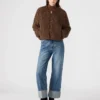 Chaqueta Teddy Marrón Chaqueta Teddy Marrón
