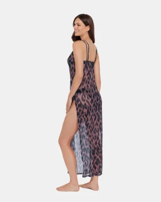 Cubrebikini Static Leopard Natural