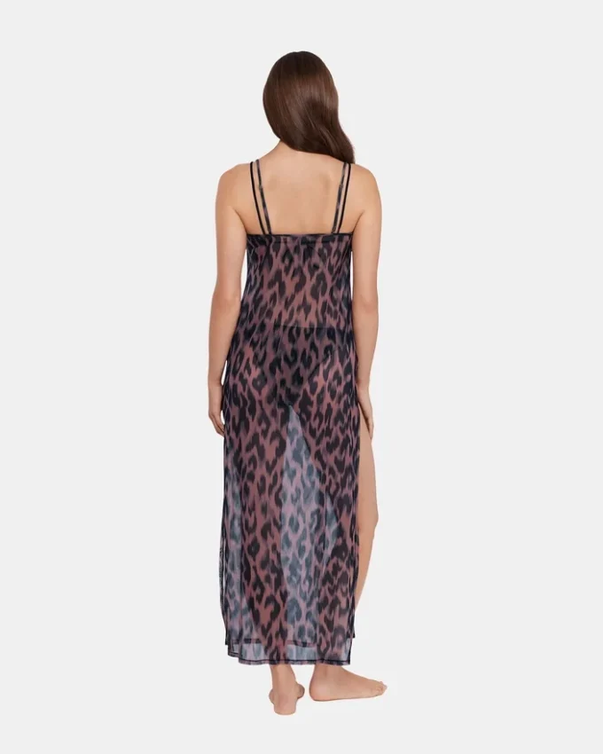 Cubrebikini Static Leopard Natural Cubrebikini Static Leopard Natural