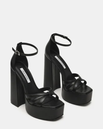 Cuero negro retro